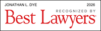 Jonathan Dye recognized in Best Lawyers 2026